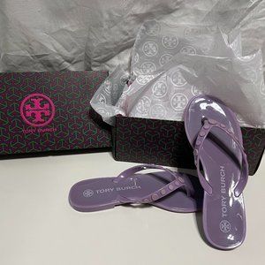 Tory Burch Women's Studded Jelly Thong Sandals